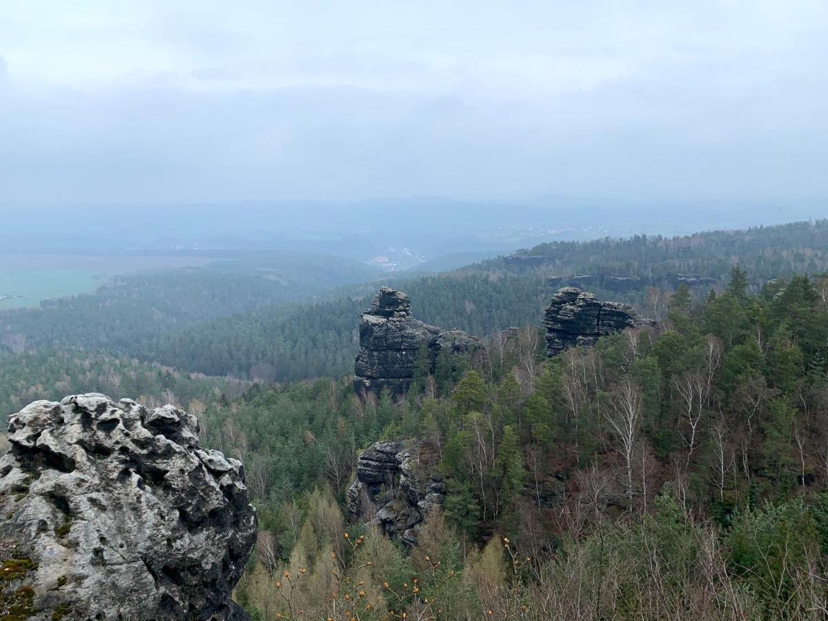 Ferienwohnung Am Malerweg Königstein an der Elbe Kültér fotó